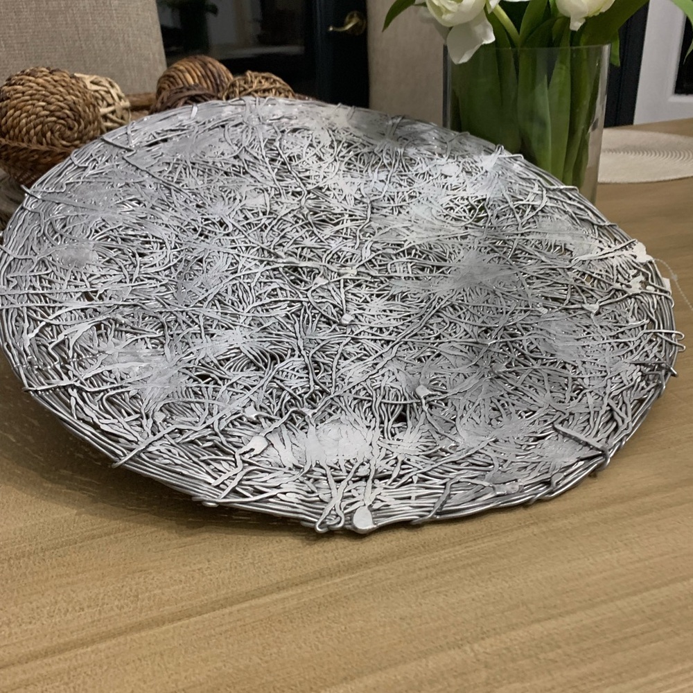 Michael Aram Scribble 18” Plate